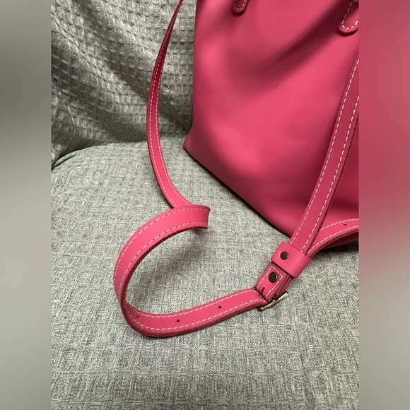 Portland Leather pink medium crossbody - Picture 15 of 16